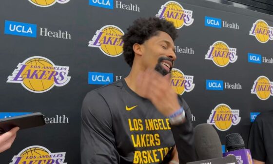 [McMenamin] Spencer Dinwiddie explains why he picked the Lakers over the Mavs: “Let’s say you’re a kid and you get your ass whupped by the bully. Dallas would have been like your mama, like, ‘It’s OK, baby.’ … Lakers are like your dad: ‘Nah, you better go out there and fight ‘til you win.’”