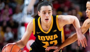 Iowa's Caitlin Clark makes NCAA history, becoming the all-time women’s college basketball scorer.