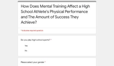 How Does Mental Training Affect a High School Athlete's Physical Performance and The Amount of Success They Achieve?