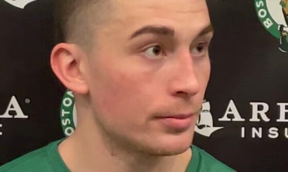 Payton Pritchard on what he’s looking forward to in the 2nd half of the season: “I’m looking forward to winning. Winning a championship.”