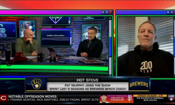 “For us to go get him was a big move on our part...I’m looking forward to it.”  Brewers skipper Pat Murphy joined #MLBNHotStove to talk through the addition of Rhys Hoskins and the new-look Milwaukee pitching staff heading into 2024. [via MLB Network]