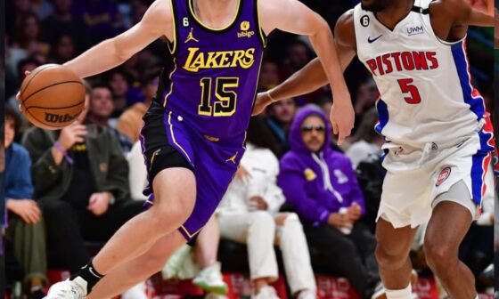 GOOD MORNING LAKER NATION!!! IT’S GAME DAY!!! THE LAKESHOW FACE THE PISTONS—THE WORST TEAM IN THE LEAGUE!!! OTHER PLAYOFF-HOPEFUL TEAMS IN THE WEST RECENTLY ELEVATED THEIR PLAY, AND WE MUST FOLLOW SUIT!!! THE LAKERS NEED TO TAKE CARE OF THE PISTONS!!! NO FUNNY BUSINESS!!!