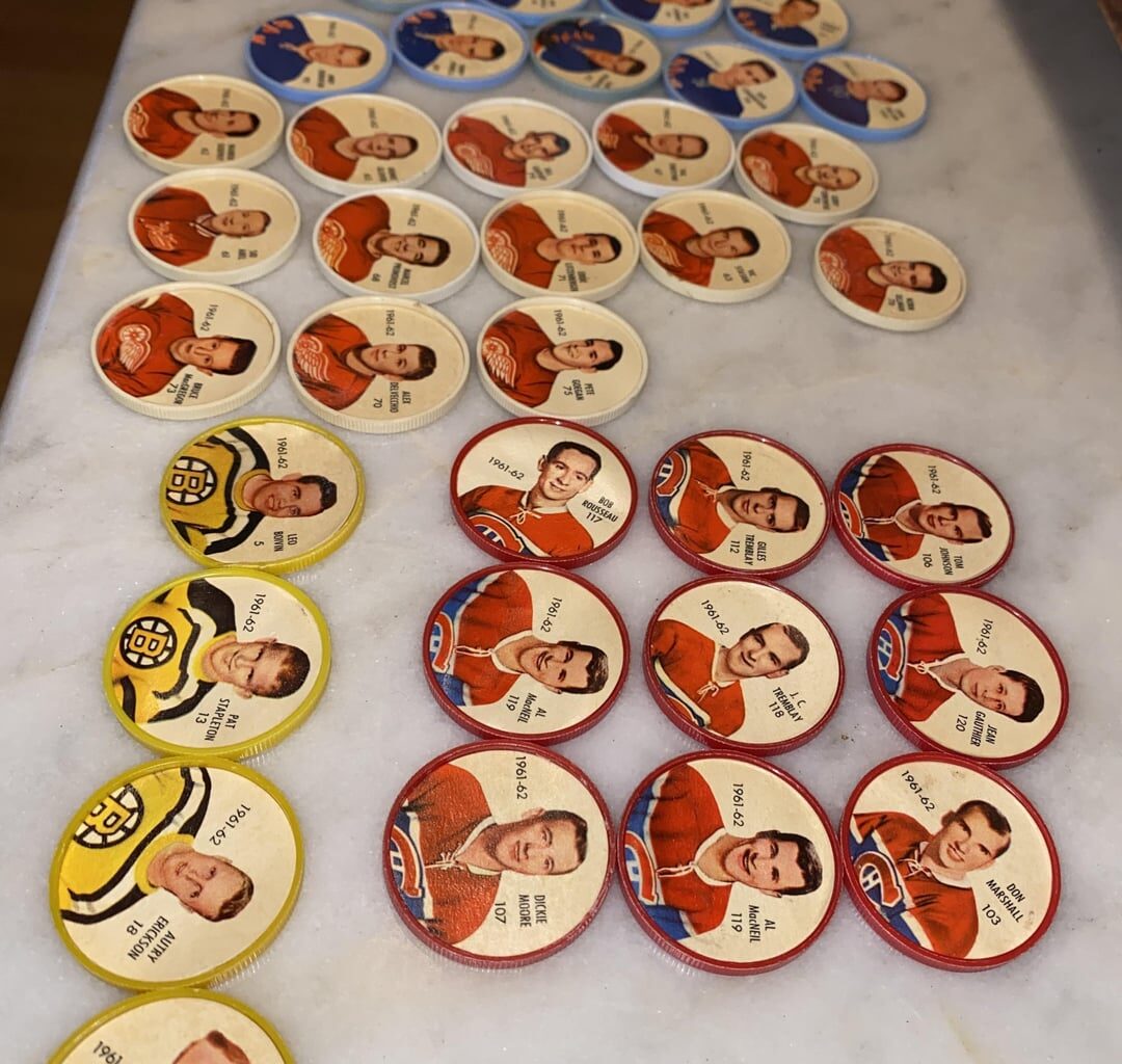 Sherriff pudding hockey coins