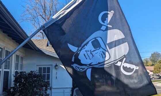 Flying the pirate flag one last time this season