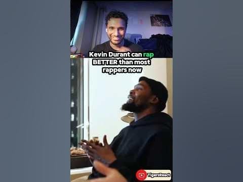 KEVIN DURANT CAN RAP NOW 😱 #nba #shorts #rap