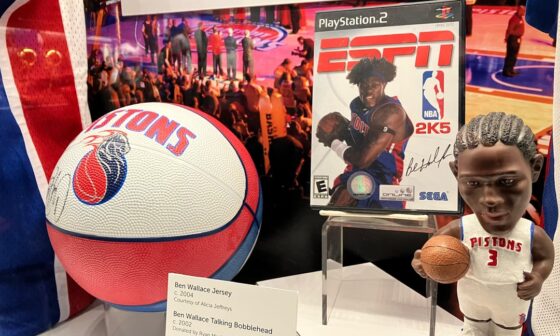 Seven of my favorite pieces from the Pistons exhibit at the Detroit Historical Museum