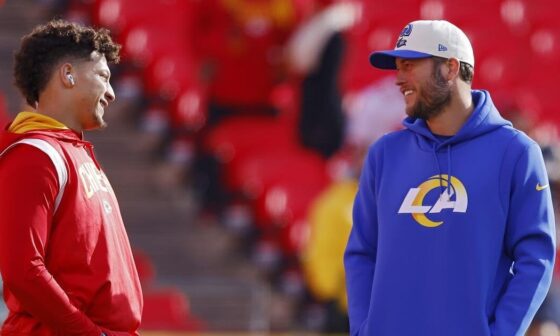 Super Bowl: Patrick Mahomes' respect for Matthew Stafford is as big as Texas