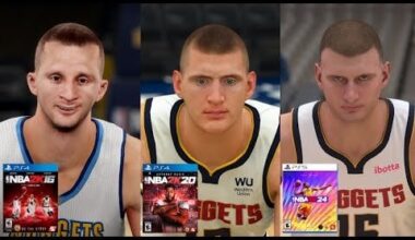 Nikola Jokic Evolution in Every NBA 2K Sports Video Game! (NBA 2K16 - NBA 2K24)