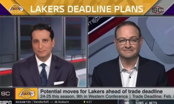 [Sidery] The Lakers have talked with Hawks about Dejounte Murray, but Atlanta wants Austin Reaves in the deal. Talks have not moved along because of Atlanta’s insistence on Reaves. (via. Woj)
