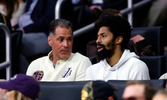 Dinwiddie on Wood claiming credit for his recruitment: "How the hell we going to give C-Wood the credit? Bro, what are we doing?" Dinwiddie said with a laugh. "Look, C-Wood was impactful...I'm giving the credit to Bron."