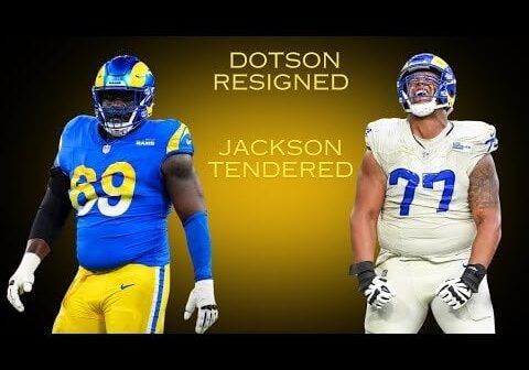 Kevin Dotson is BACK! Alaric Jackson Plans to be Tendered!