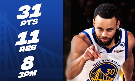 Steph Curry Puts On A Show At MSG - 31-PT DOUBLE-DOUBLE 🔥 | February 29, 2024