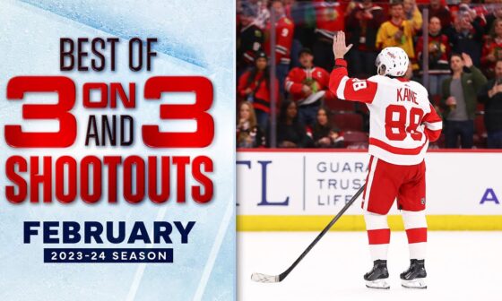 Best 3-on-3 Overtime and Shootout Moments from February | NHL 2023-24