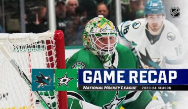 Sharks @ Stars 3/2 | NHL Highlights 2024