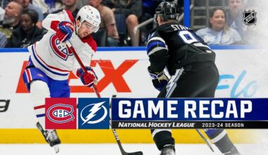 Canadiens @ Lightning 3/2 | NHL Highlights 2024