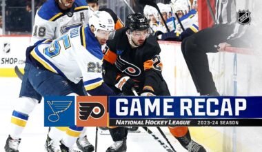 Blues @ Flyers 3/4 | NHL Highlights 2024