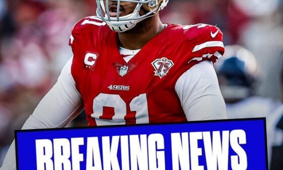 [Schultz] Sources to @BleacherReport : #49ers star DL Arik Armstead has decided to become a free agent and will be released. Armstead comes off a 6 tackle, 1-sack performance in the Super Bowl, and ranks 4th in playoff sacks among all active players.