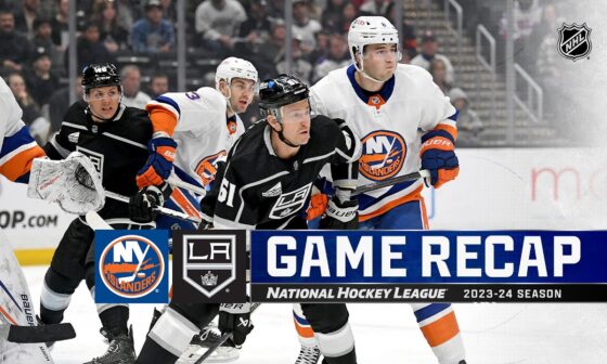 Islanders @ Kings 3/11 | NHL Highlights 2024