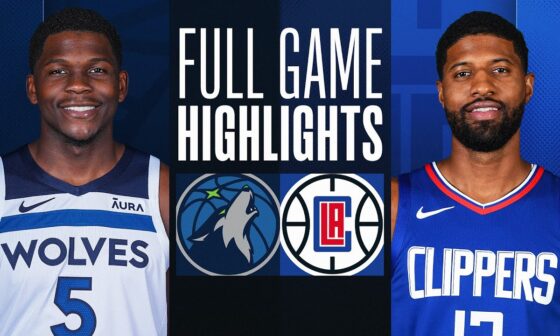 TIMBERWOLVES at CLIPPERS | FULL GAME HIGHLIGHTS | March 12, 2024