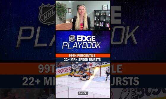 NHL EDGE: McDavid's speed and skating ability