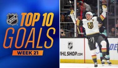 Top 10 Goals from Week 21 (2023-24 NHL Season)
