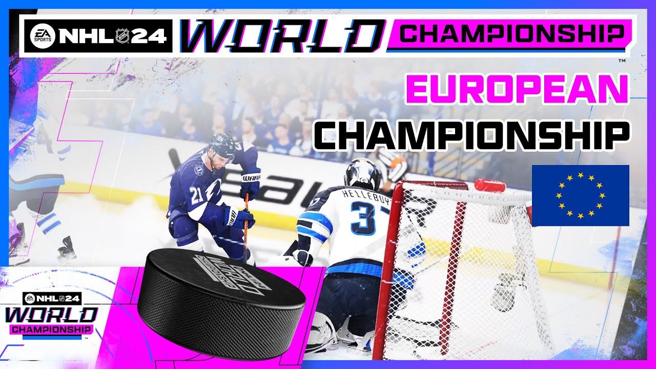 🔴 EA SPORTS NHL 24 World Championship | European Championship 🏆 LIVE from Copenhagen, Denmark ☄️