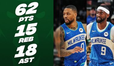 Damian Lillard & Bobby Portis Get BUSY vs Suns! 🦌 March 17, 2024