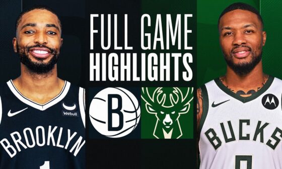 NETS at BUCKS | FULL GAME HIGHLIGHTS | March 21, 2024