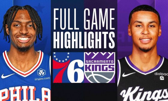 76ERS at KINGS | FULL GAME HIGHLIGHTS | March 25, 2024