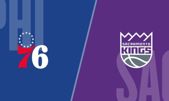 [Post-Game Thread] The Philadelphia 76ers fall to the Sacramento Kings with a final score of 108 to 96
