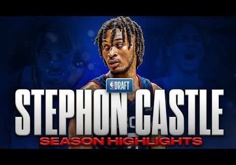 Stephon Castle Season Highlights | Offense & Defense | 2024 NBA Draft [Potential Jazz selection in the top 10]