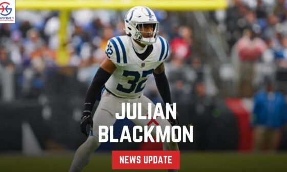 Safety Julian Blackmon visiting Bills | Cover 1
