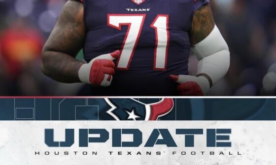 Texans restructured Tytus Howard’s contract. This move will open $10m in cap space