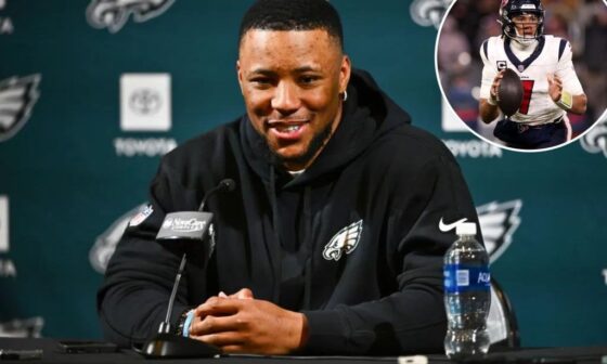 Saquon: 'Sucks' Giants Career Ended; Spoke to Stroud, Texans Before Eagles Contract