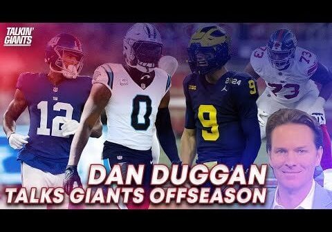 Giants not trying Neal at guard (16:20), Mara not commiting to Schoen and Dabbol, and more from Dan Duggan on this week's Talkin Giants