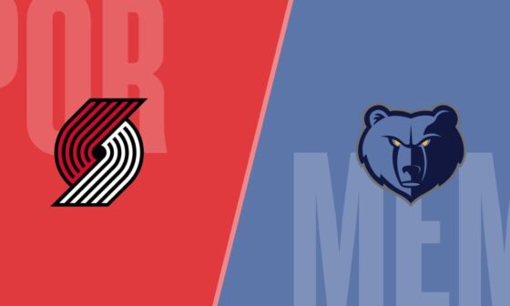 BATTLE OF THE TANKS: The Grizzlies (20-38) host the Blazers (15-42) at 7PM