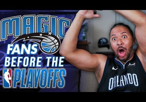Magic Fans Before the Playoffs