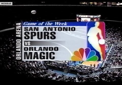 Spurs v Magic 1995 | David Robinson v Shaq | down to the wire OT game