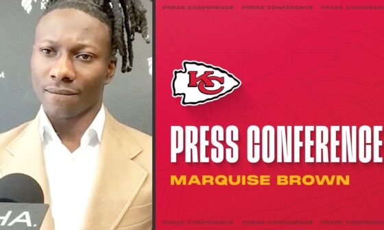Marquise "Hollywood" Brown Speaks to the Media | Press Conference 3/18