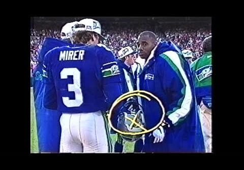 John Madden Catches the Seahawks Eating Hot Dogs 1995