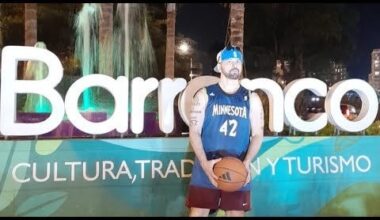 I finally found a basketball court in Lima Peru 🇵🇪