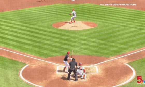 [Corey Miller] The Cards weren’t on TV today... but you still need to see this catch from Matt Carpenter.  What a grab.