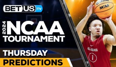 Sweet 16 East & West Region Predictions | 2024 NCAA Tournament Picks & College Basketball Odds
