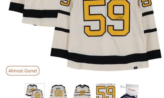 Signed Jake Winter Classic Jerseys on NHL’s website for $189.99