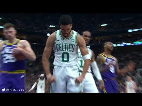 [HIGHLIGHTS] Tatum scores 38, White adds 24 and Holiday posts 16-5-8 as the Celtics run away late against the Jazz with a 20-run! A lot of highlights here guys!