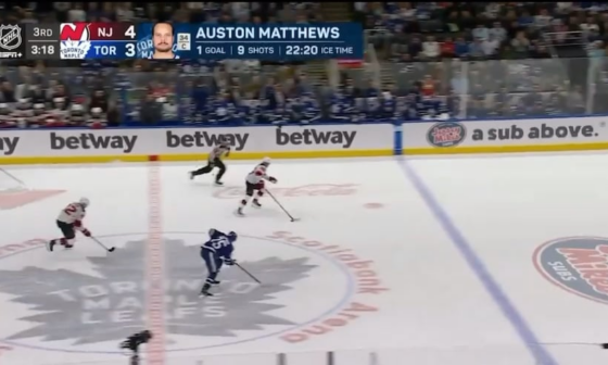 Jack Hughes buries the Leafs