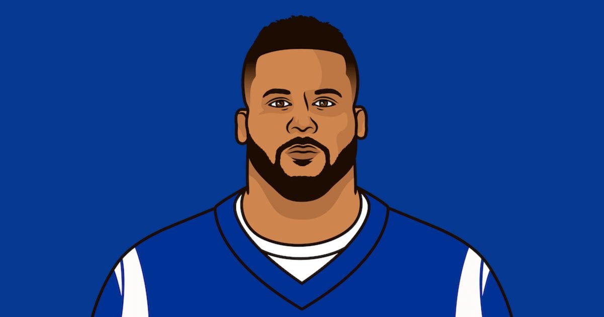 With Aaron Donald announcing his retirement, let's honor his zero career sacks against the Eagles.