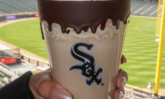 The White Sox will have a 16-ounce "Campfire Milkshake" at games this season 👀 It's topped with graham crackers, marshmallows and pieces of chocolate
