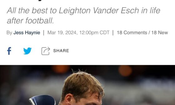 Instantly thought of Sean Lee when I read the headline