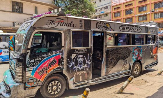 The hottest public bus in Nairobi.